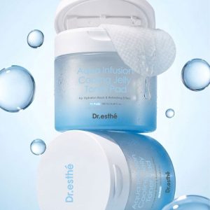 DR. ESTHE Aqua Infusion Cooling Jelly Toner Pad 180mL / 70 Pads