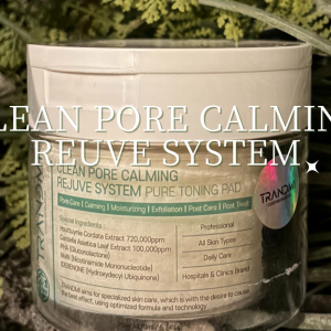 TRANDMI Clean Pore Calming Rejuve System - Toning Pads - 70 Pads/Box