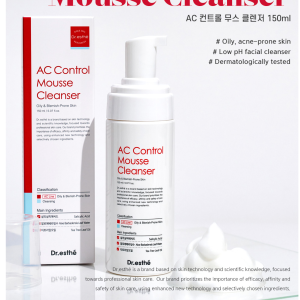 DR. ESTHE AC Control Mousse Cleanser 150mL