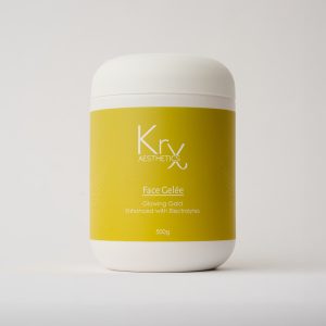 KrX Face Gelee Glowing Gold Modeling Mask