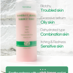 TRANDMI Sensitive Calamina Balance Toner 200mL